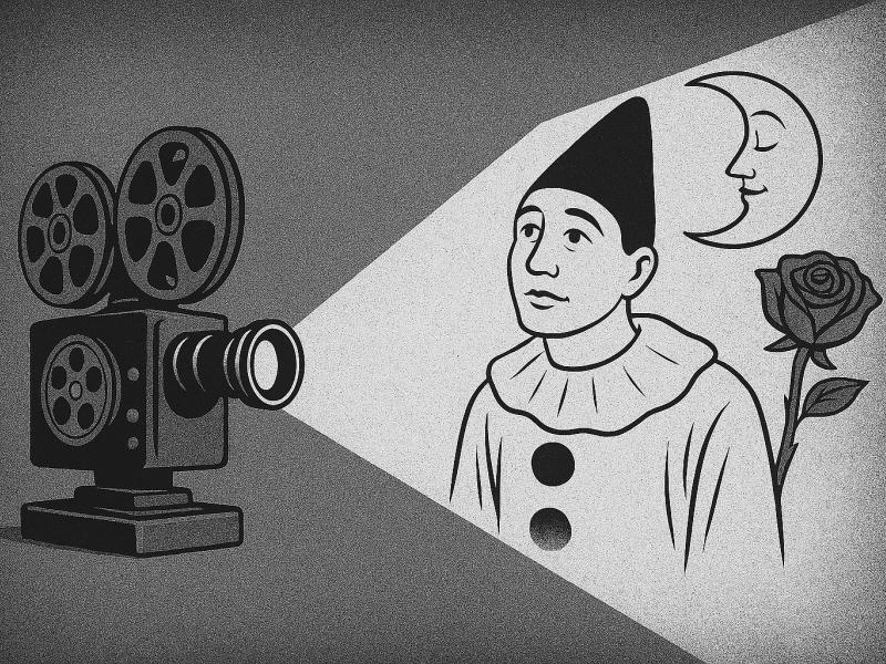 Filmfremviser og Pjerrot