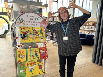 Pippi-bøger udstilling