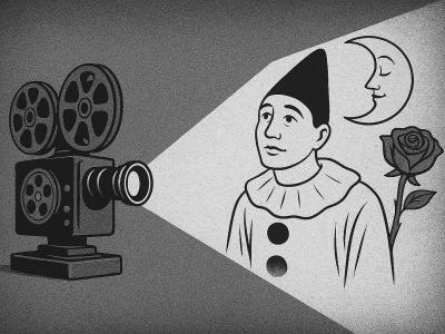 Filmfremviser og Pjerrot