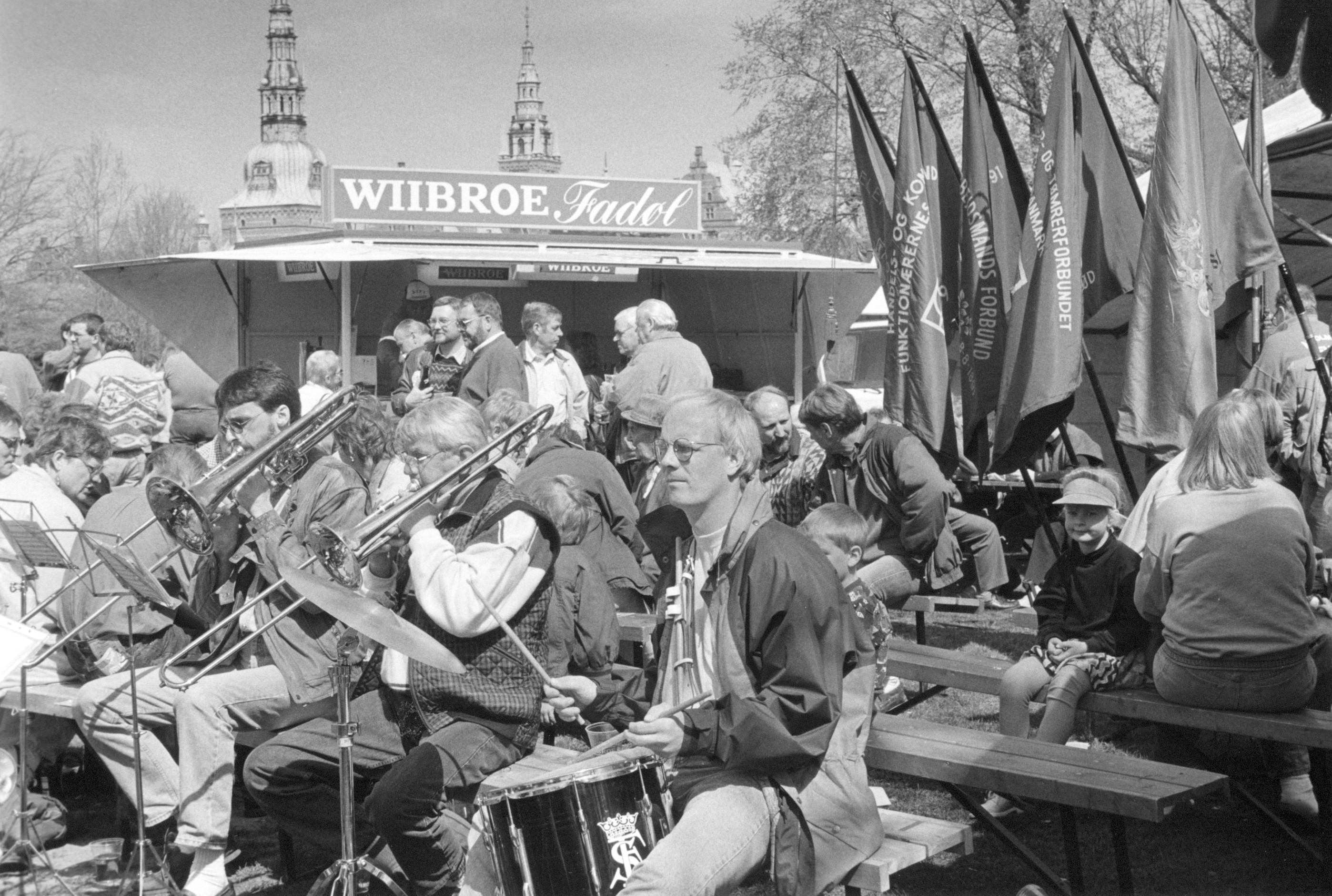 Hornorkester på Posen i 1990&#039;erne