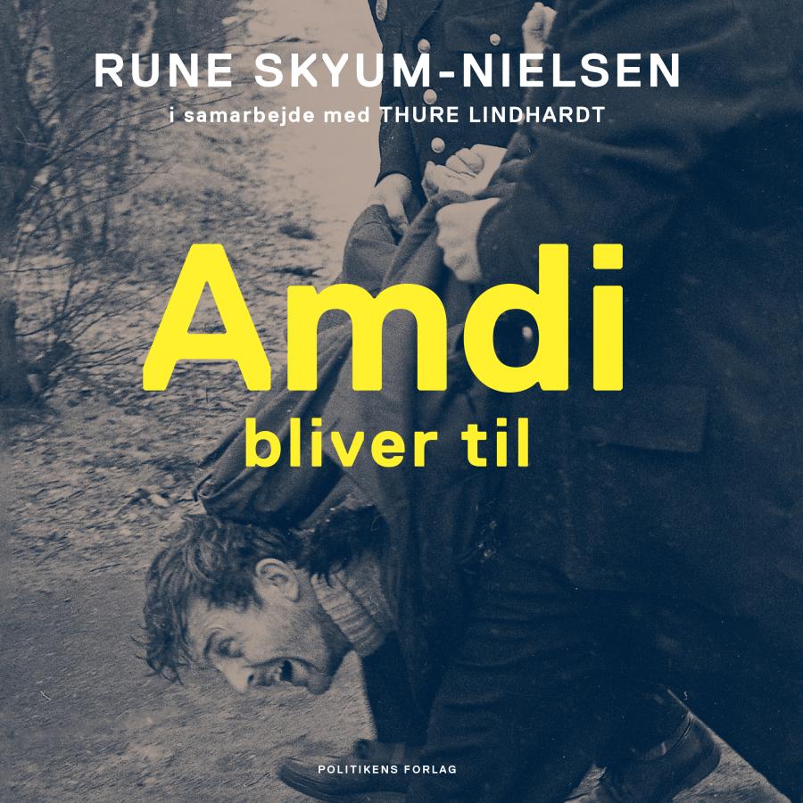 Forside af: "Amdi bliver til" af Rune Skyum-Nielsen
