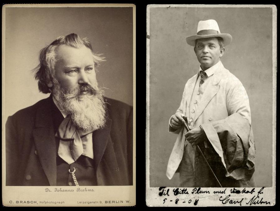 Johannes Brahms og Carl Nielsen