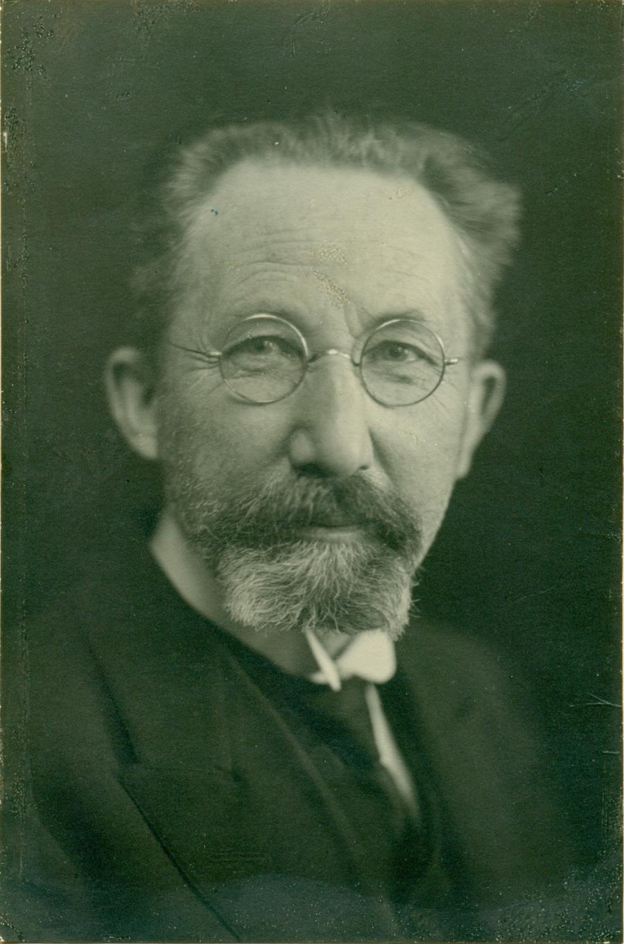 Portrætfoto af O.C. Andersen